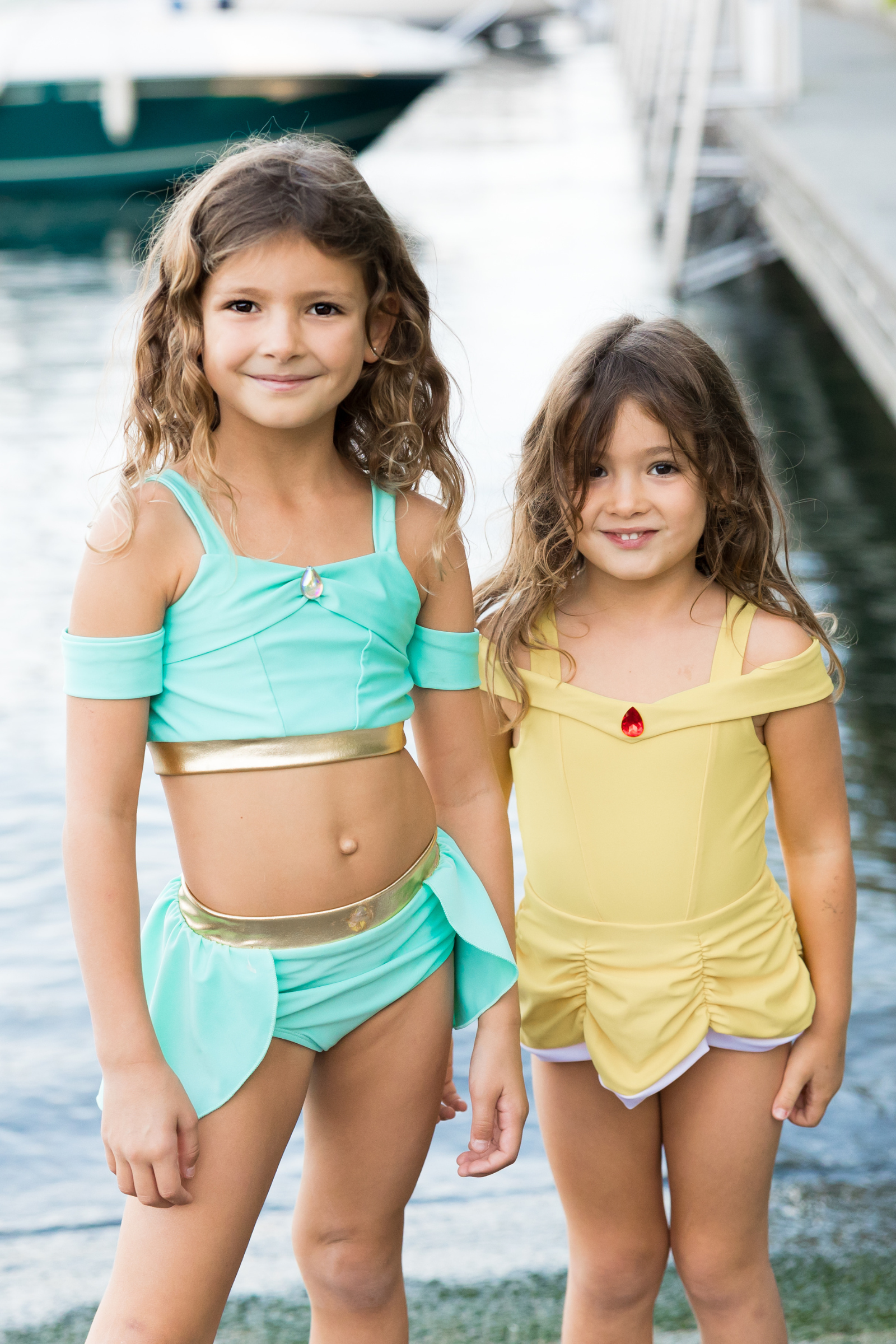 Belle swimming deals costume