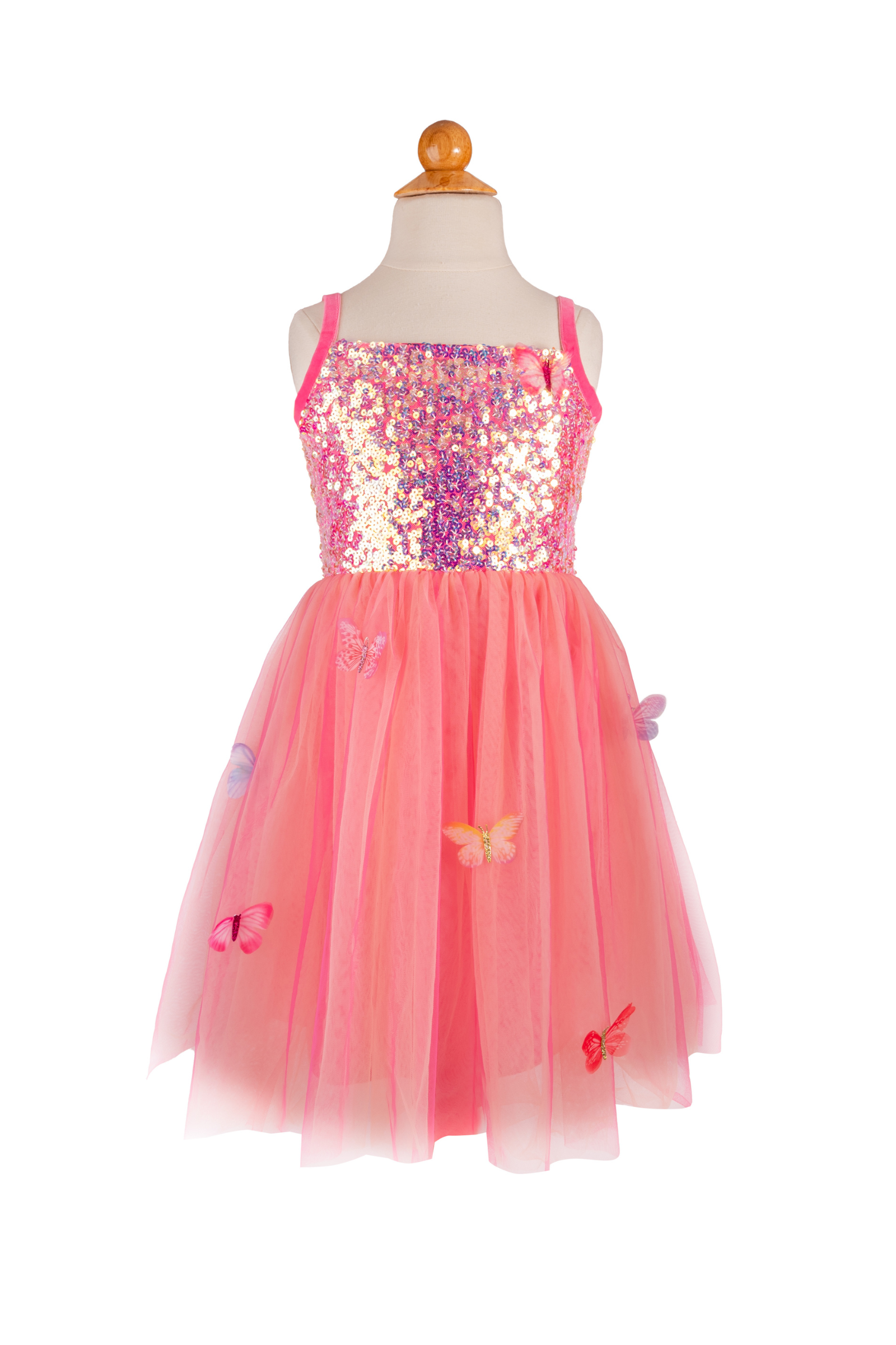 Butterfly Bliss Dress, Peach