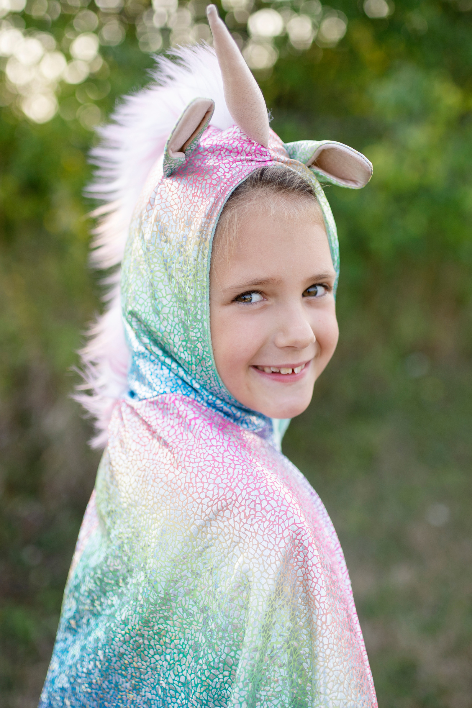 Reversible Unicorn Dragon Cape