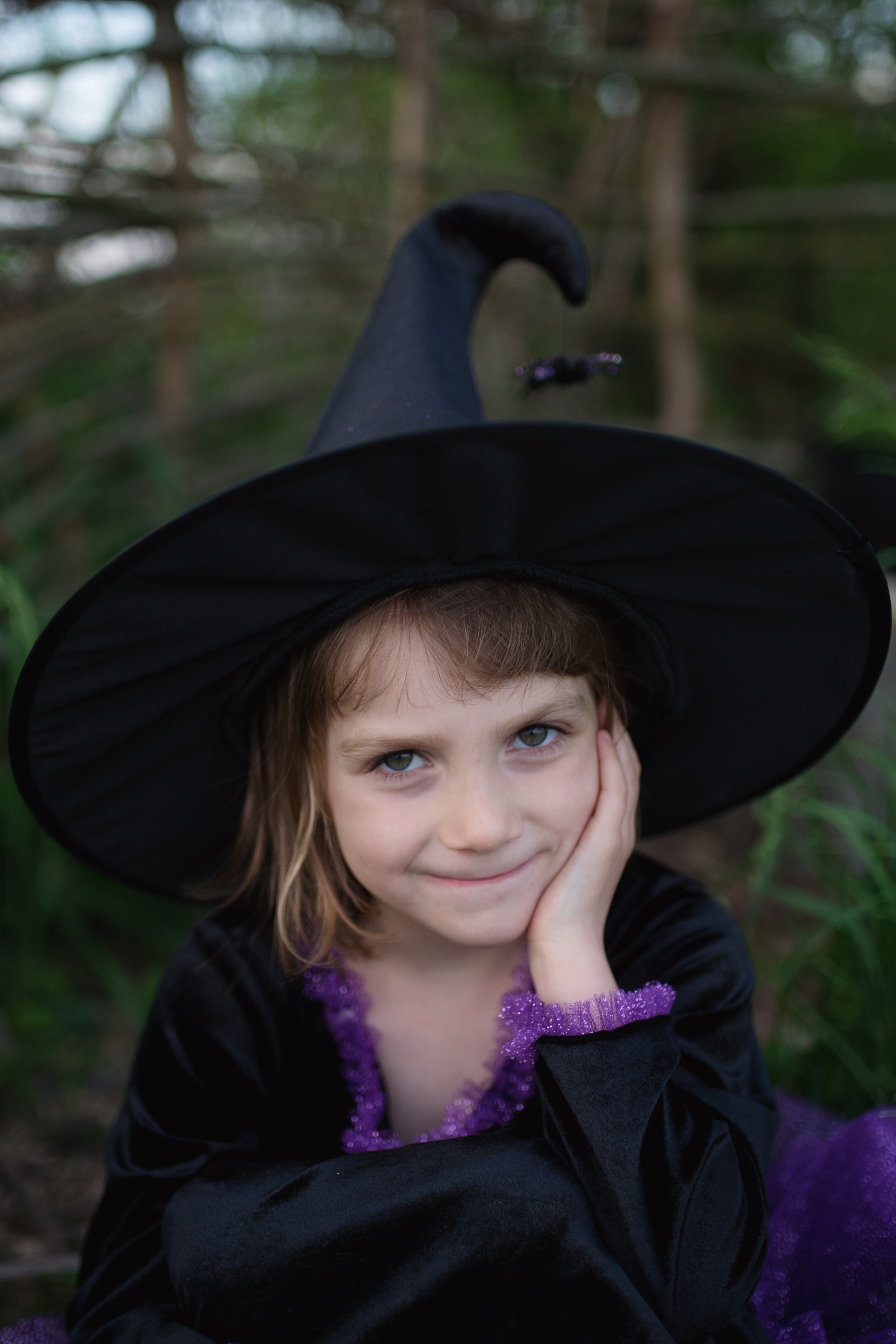 Vera The Velvet Witch Dress & Hat