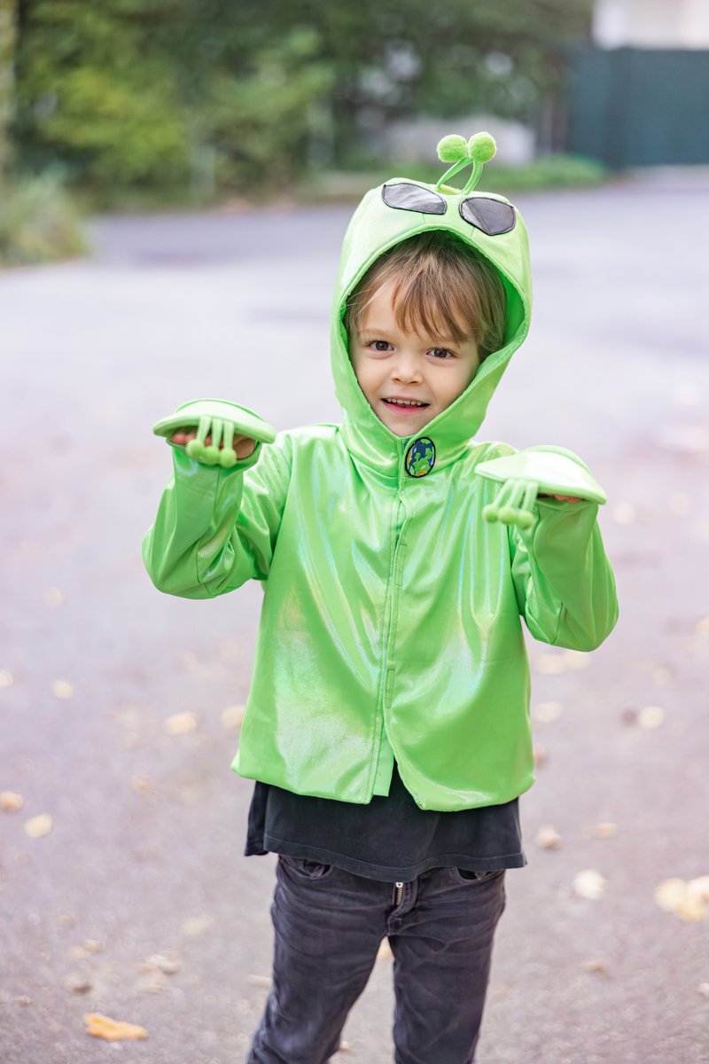 Galaxy Invader Jacket with Hood