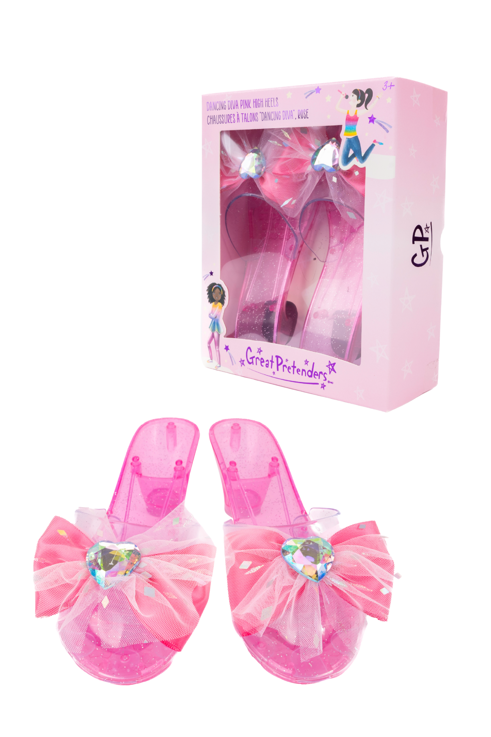 Dancing Diva Pink High Heels