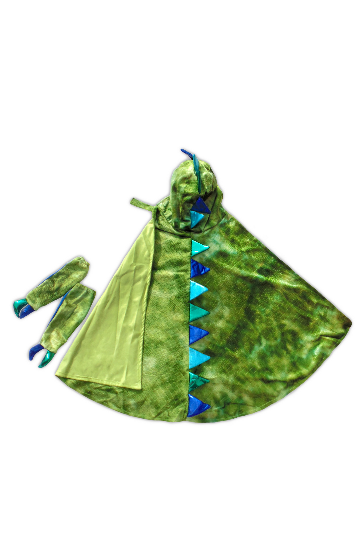 Dragon Cape with Claws Green