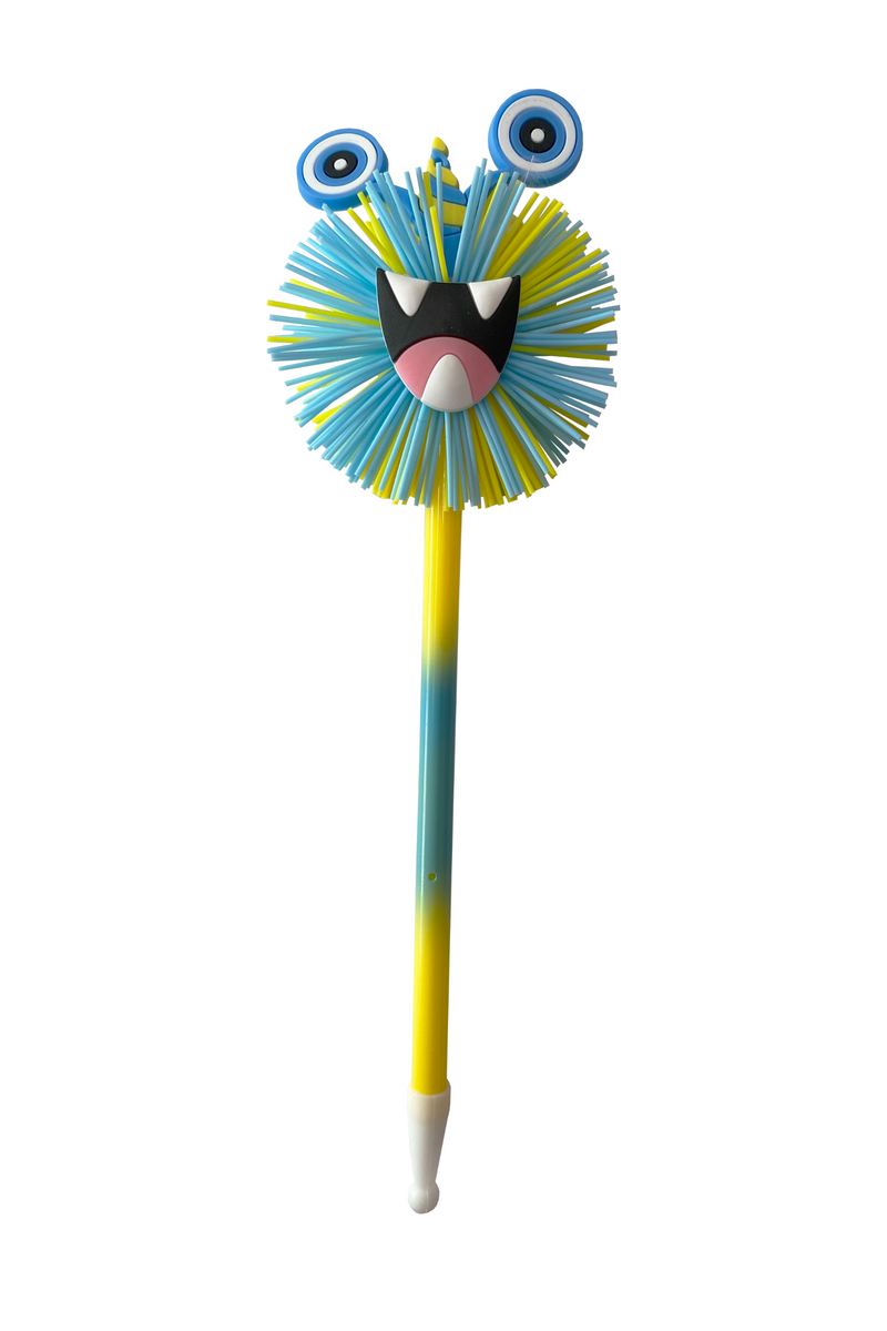Mighty Monster Pens, 6pcs Assorted
