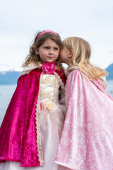 princess dress up cape Royal Blue Pearl Accent Princess Cape Only Little Once