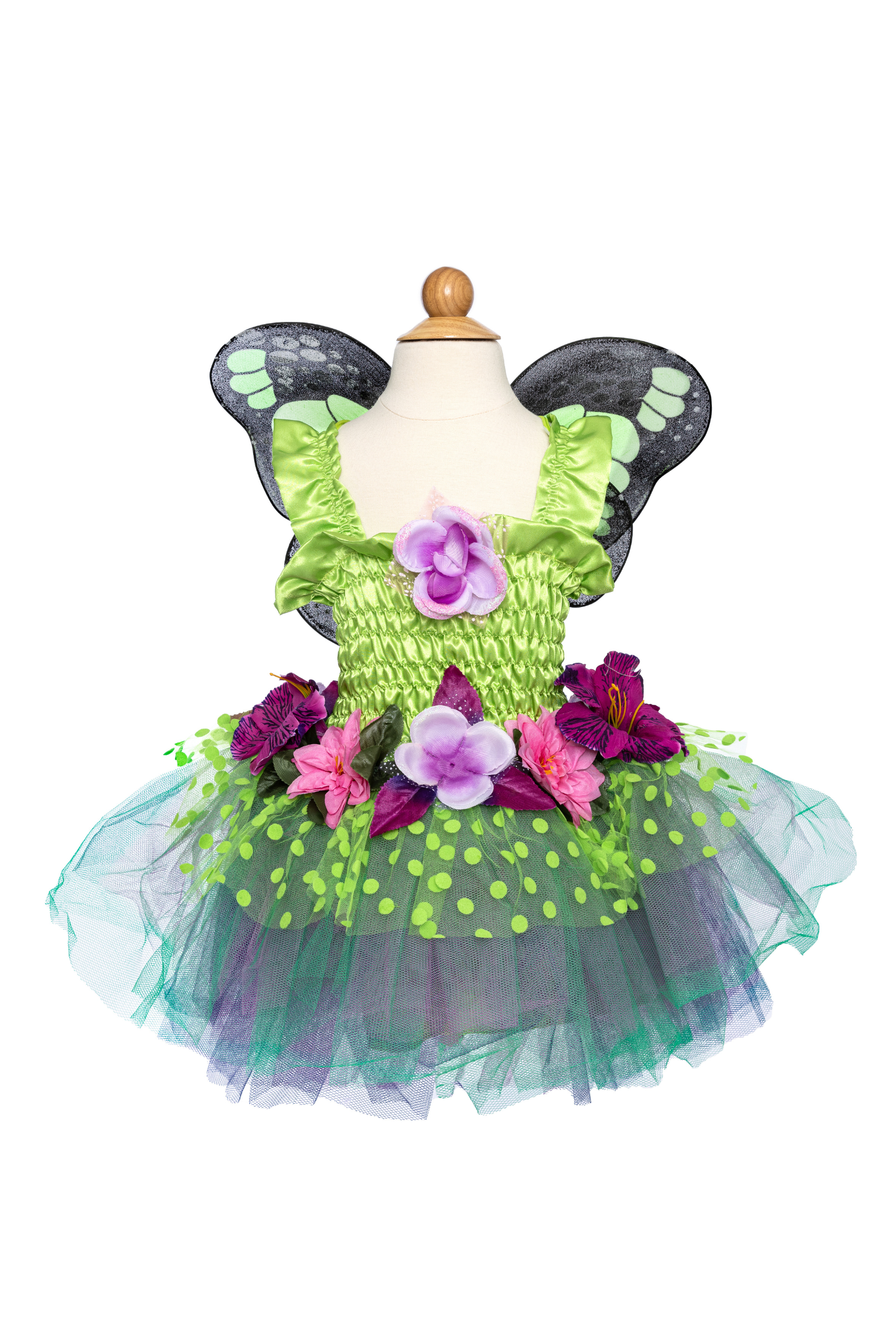 Great Pretenders Costume da Fata Fairy Bloom Deluxe, Rosa - Comprende  vestito, ali e cerchietto bambina