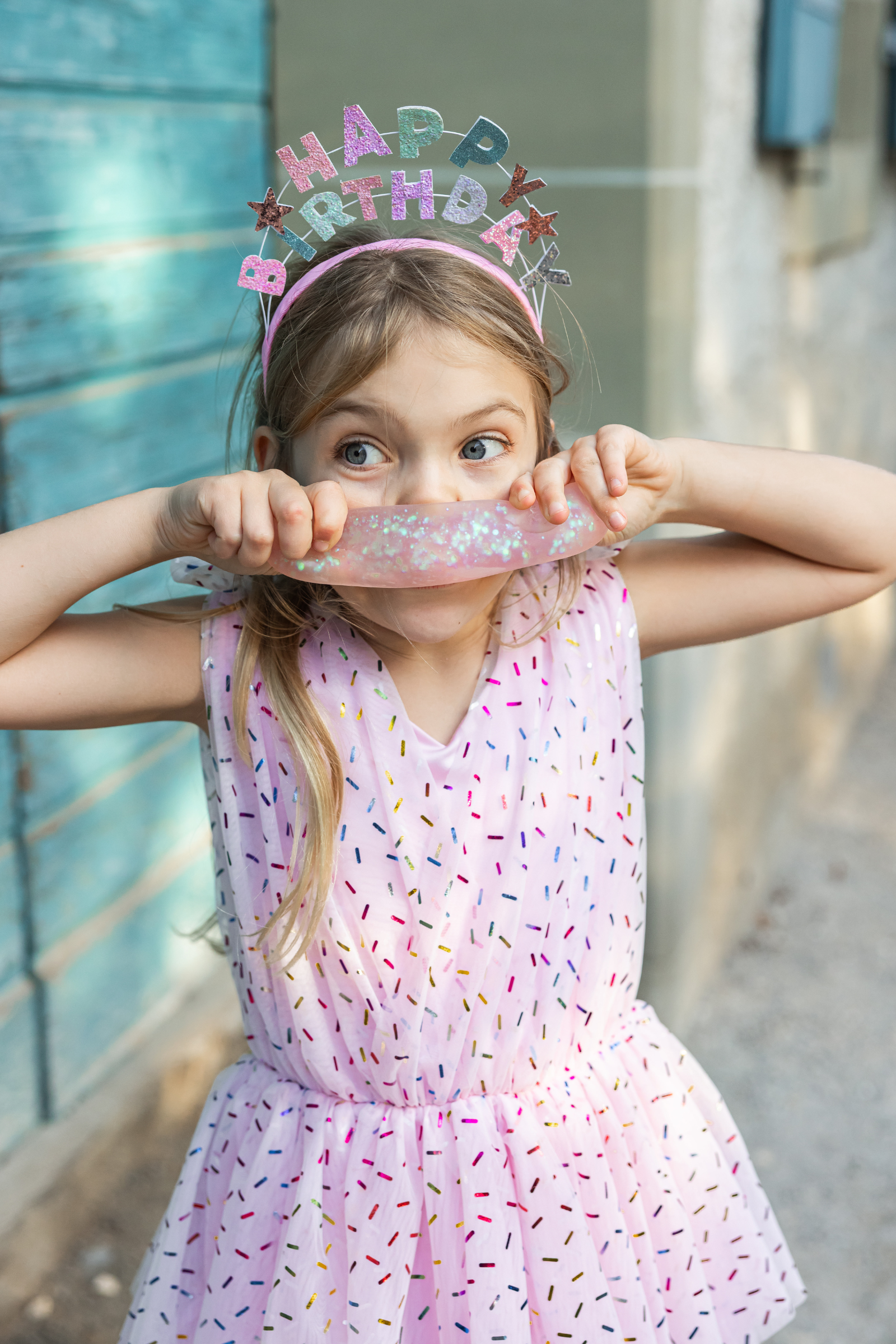 Glitterally Amazing Squishy Balls, 6pcs, Assorted