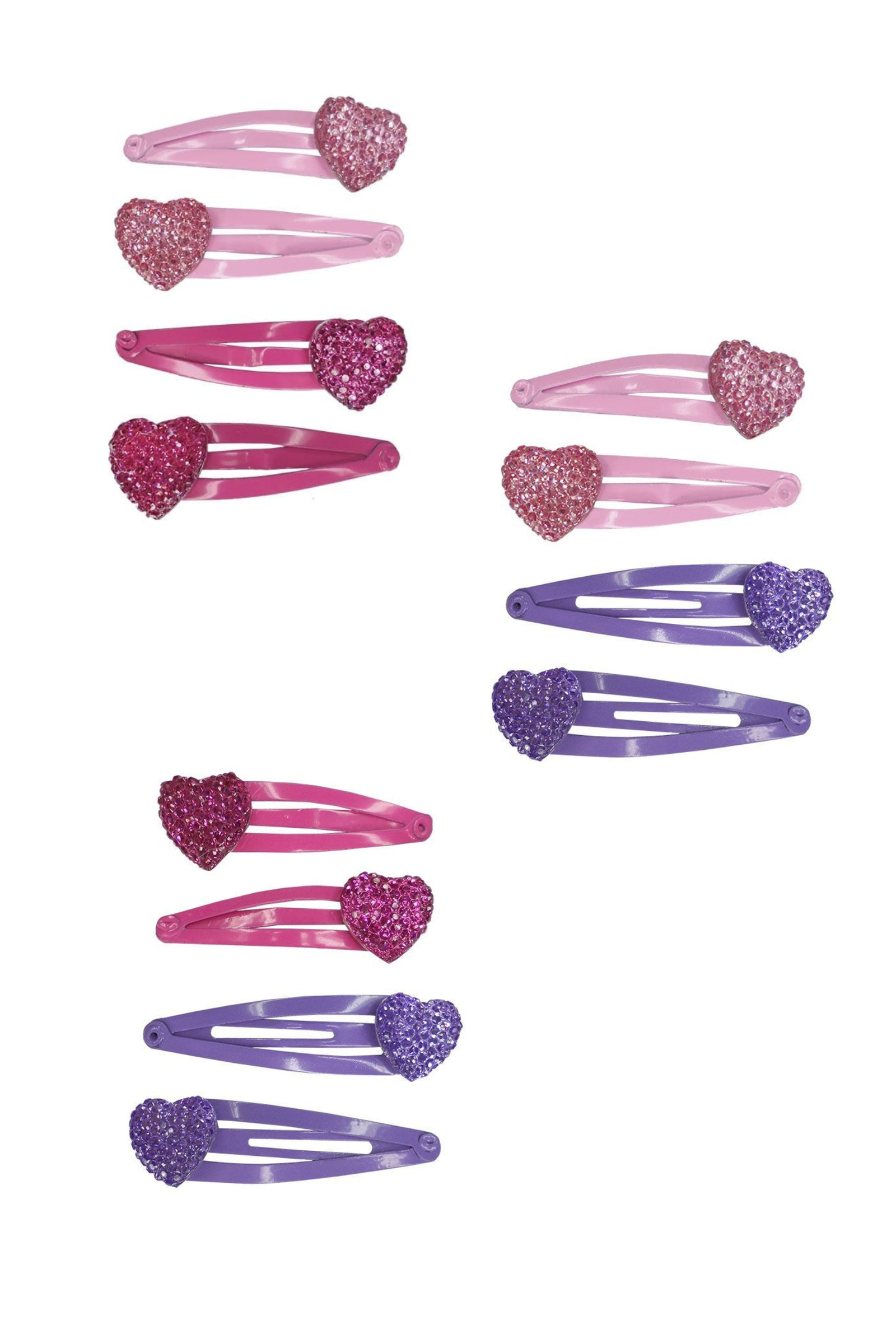 Sparkly My Heart Hairclips