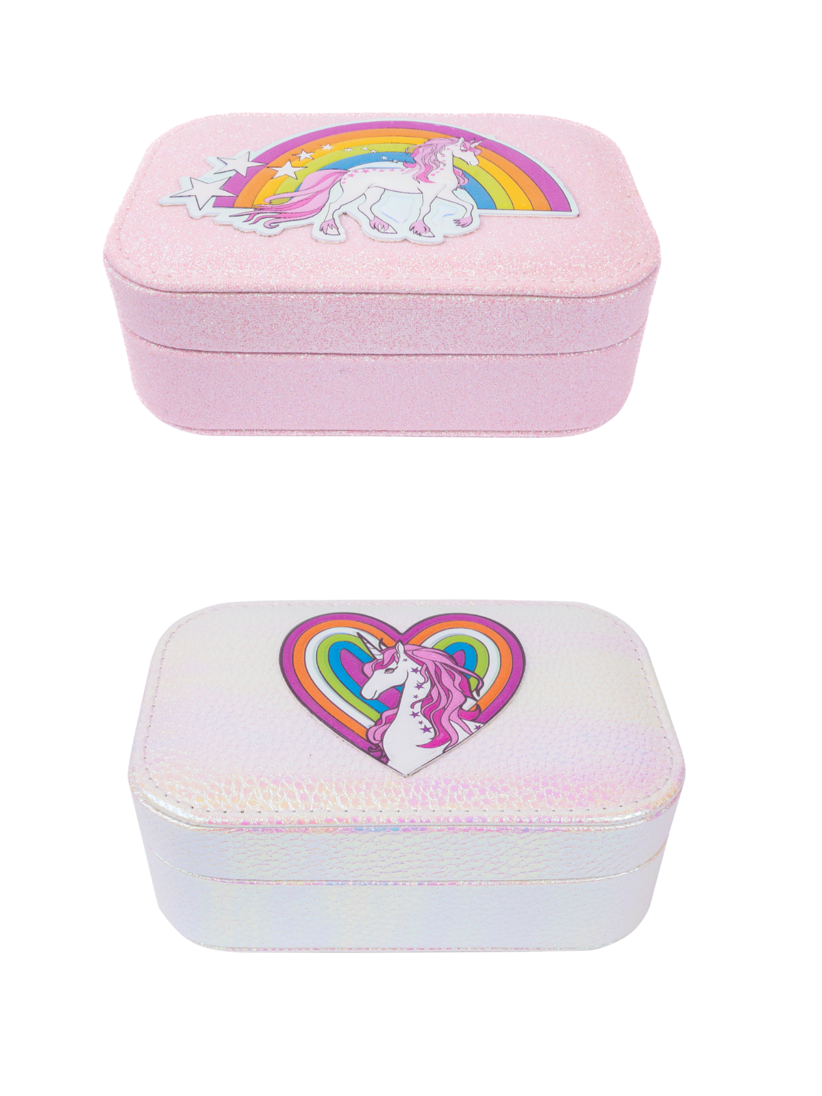 Pretty Precious Unicorn Jewelry Box 2pc Bundle