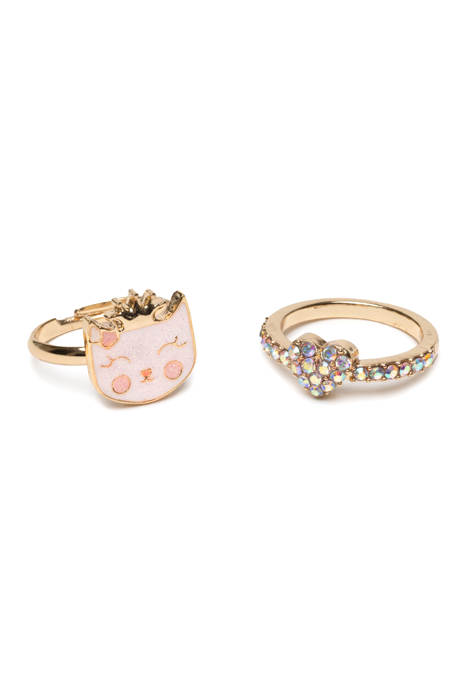 Boutique Kitty Love Ring Set