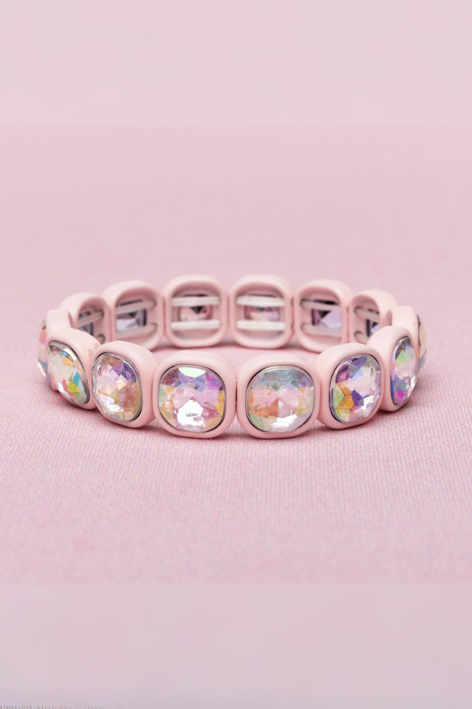 Boutique Chic Swiftie Pink Gem Bracelet