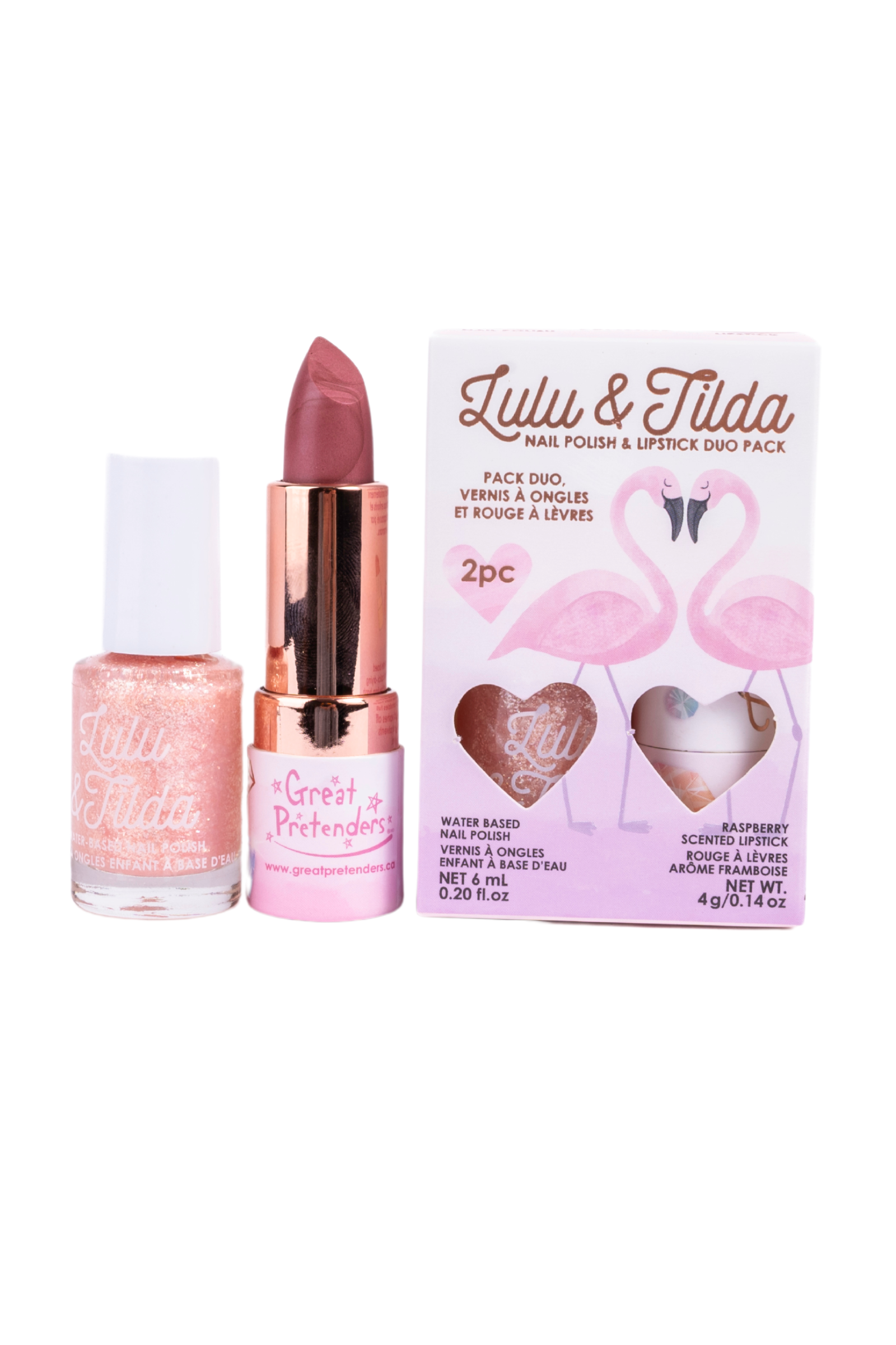 Pinky Promise Duo Nourishing Lipstick and Nail Polish Set