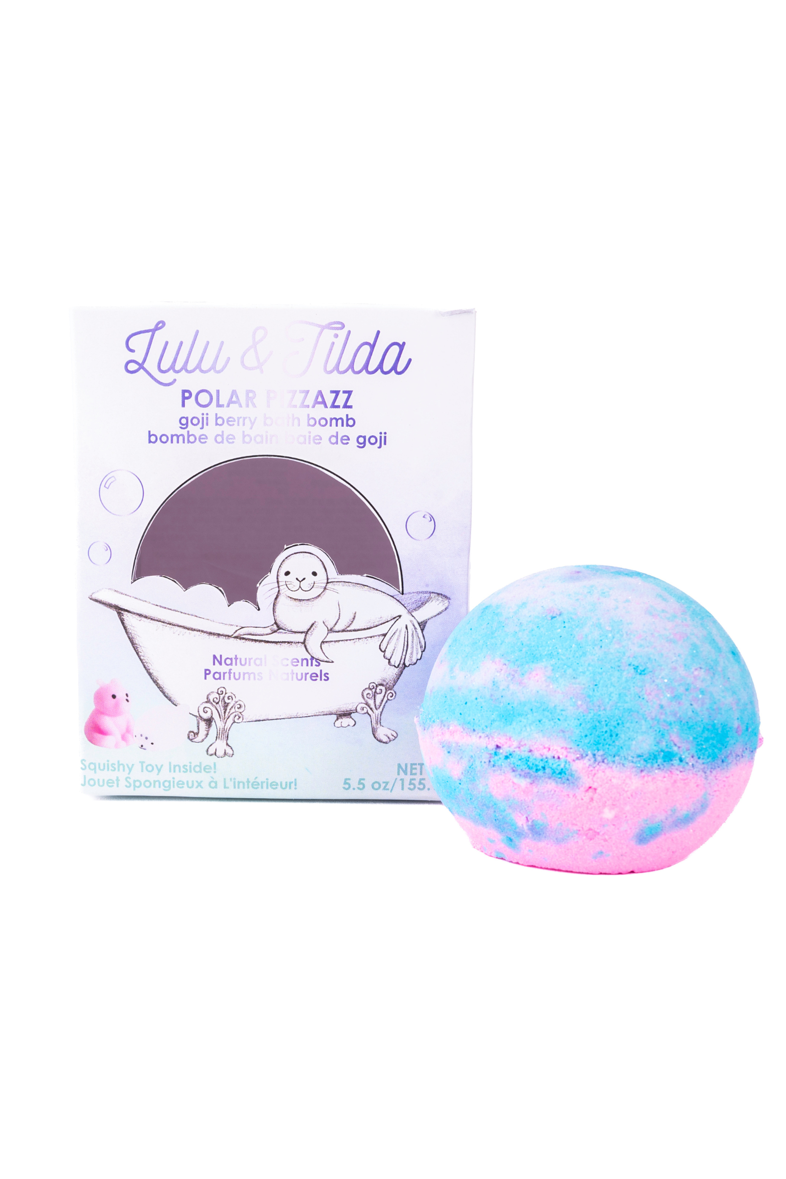 Polar Pizzazz Bath Bomb