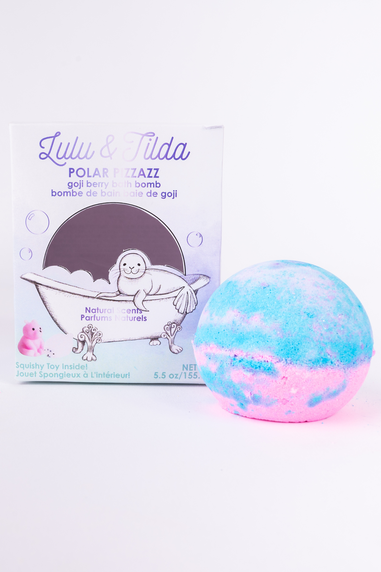 Polar Pizzazz Bath Bomb