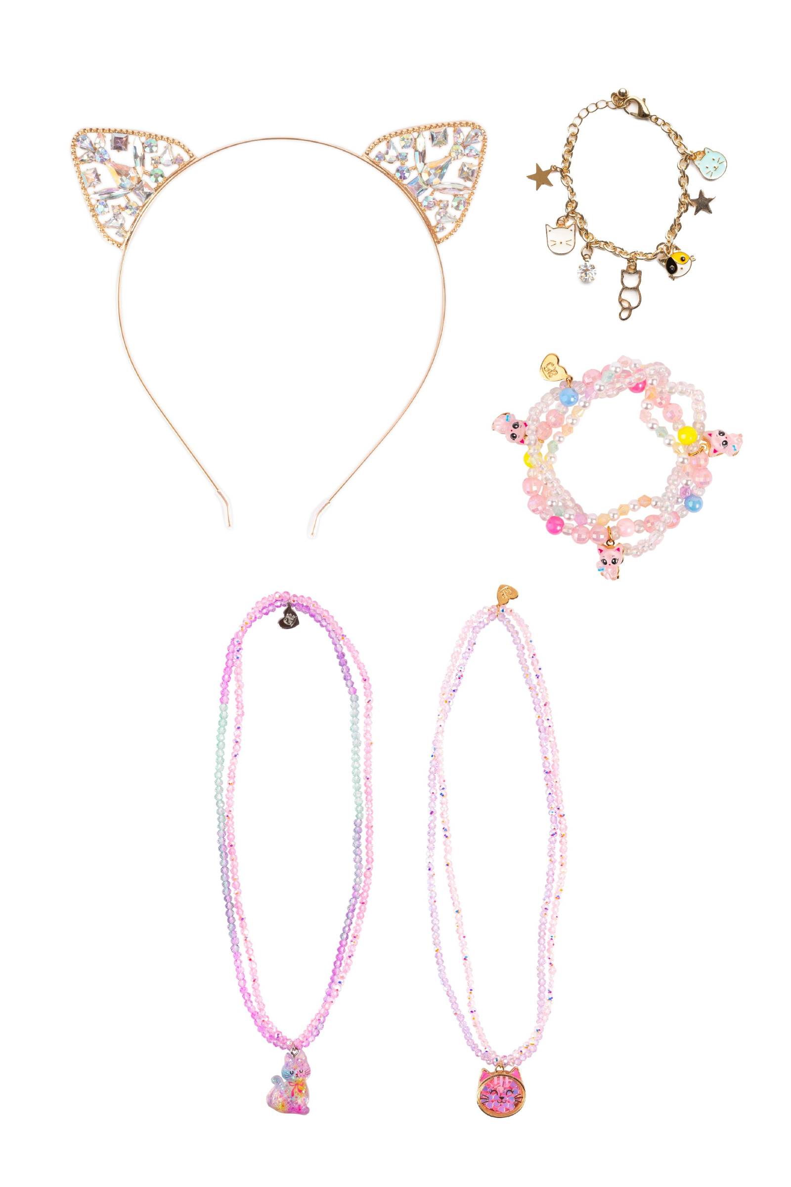Lovely Kitty Deluxe Jewelry 5pc Bundle