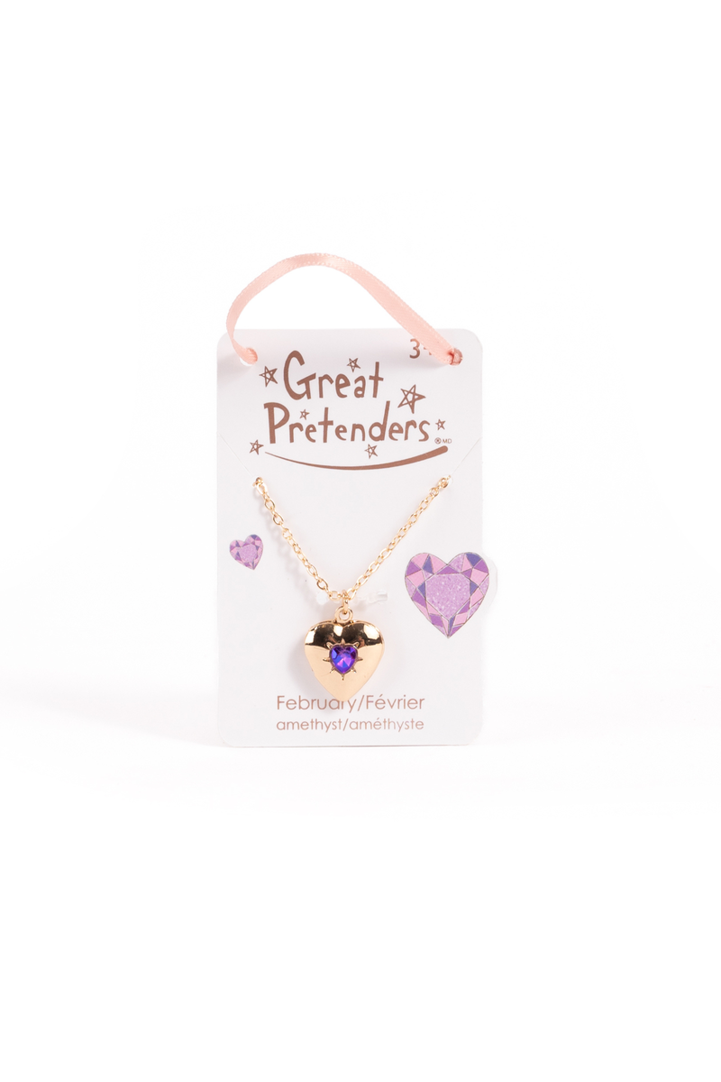 Birthstone Heart Lockets