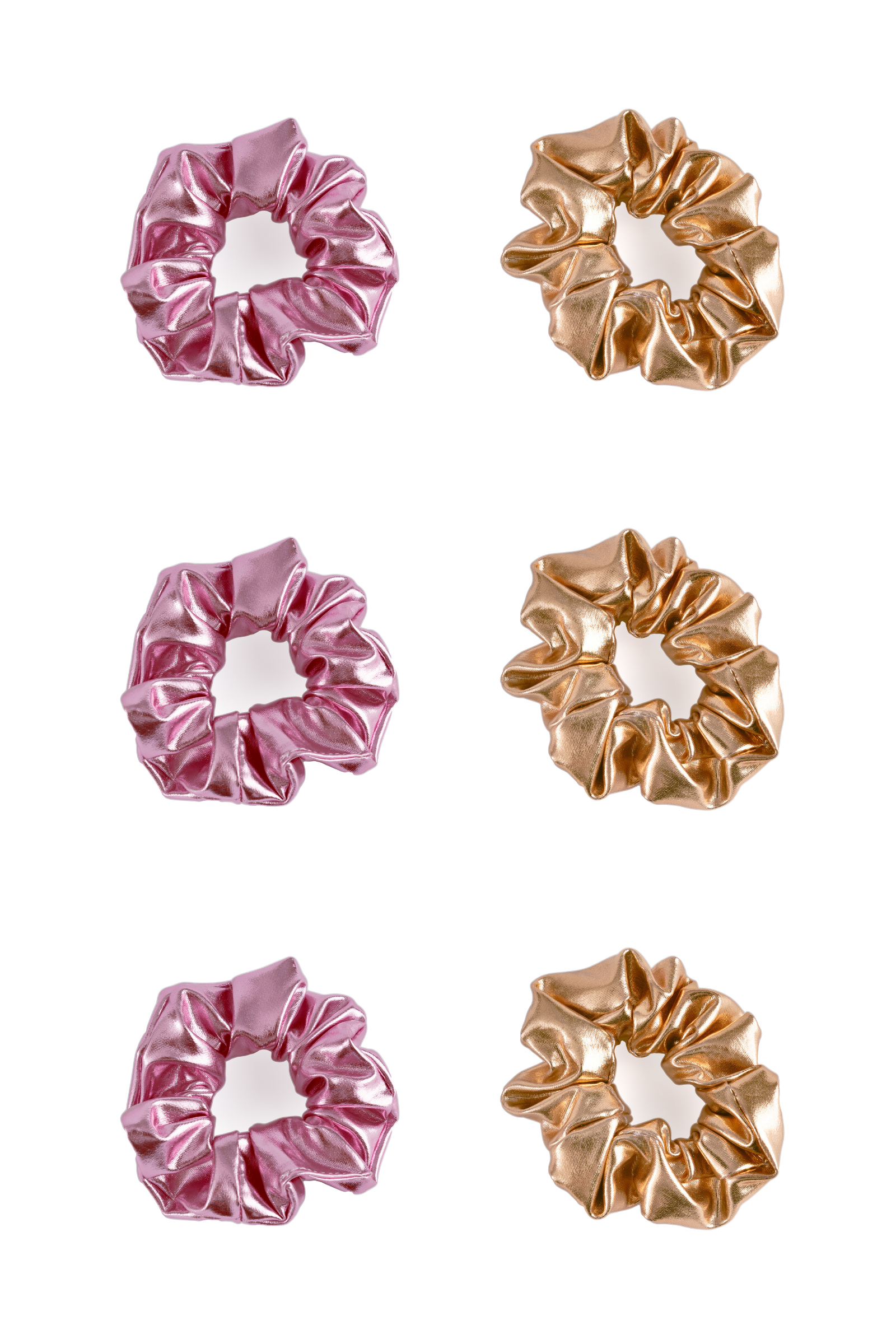 6pcs Boutique Chic Love Life Scrunchies