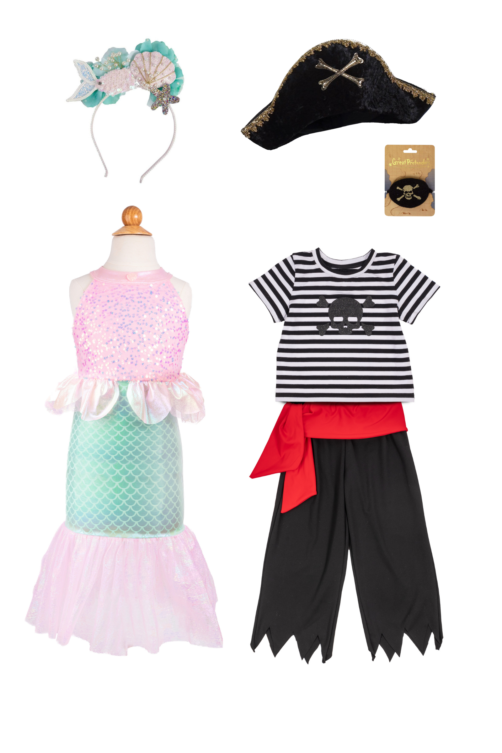 Pirate & Mermaid Group Costume