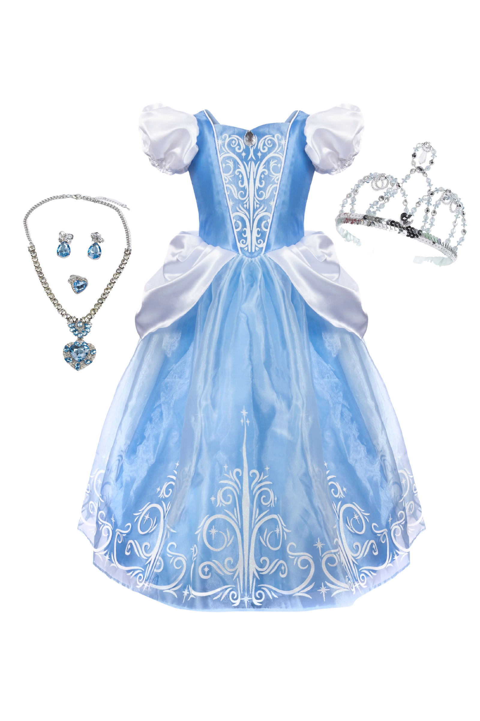 Cinderella Princess Costume Bundle