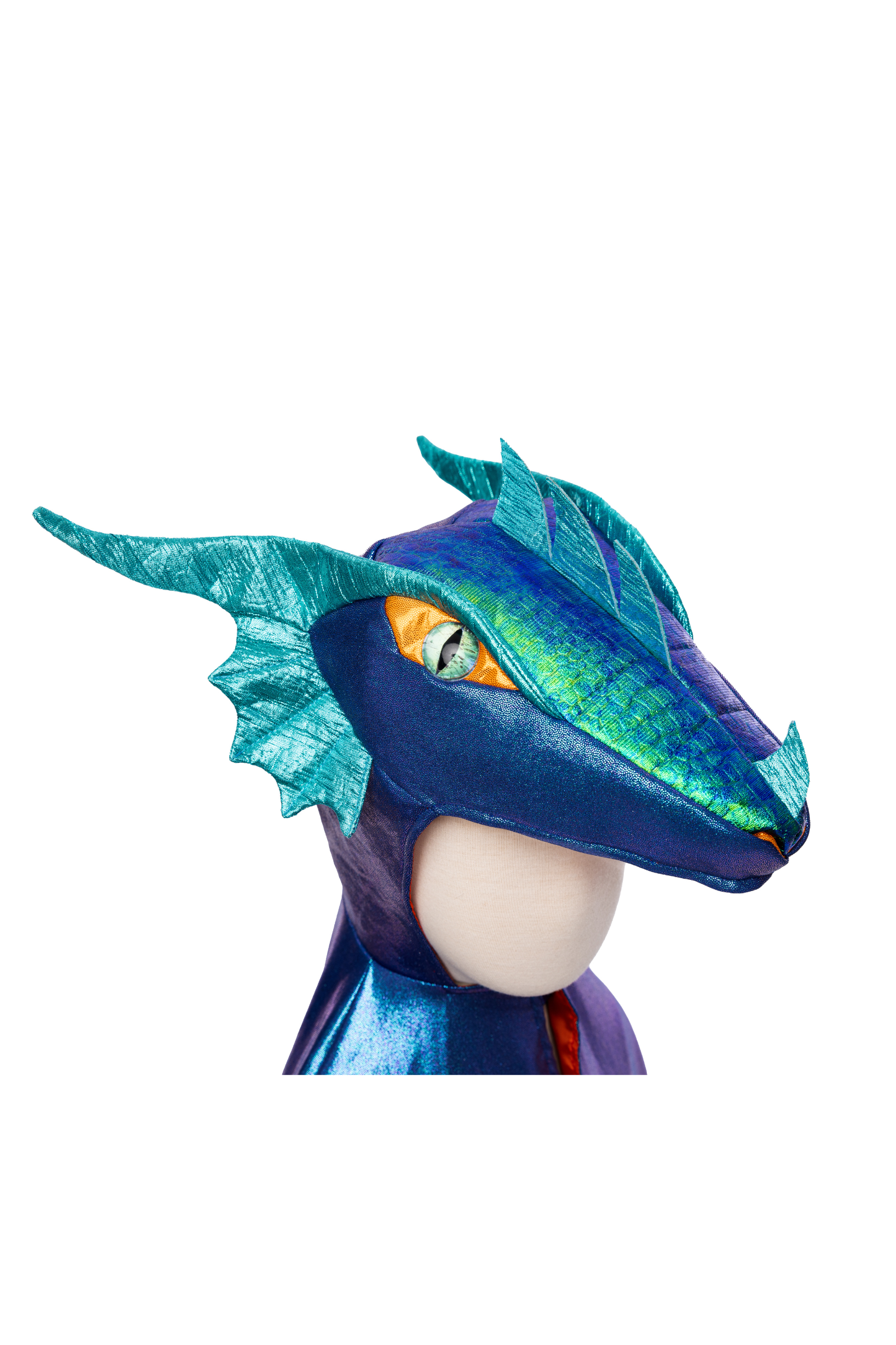 Reversible Rainbow Unicorn/Dragon Cape - Size 5-6 - Toy Sense