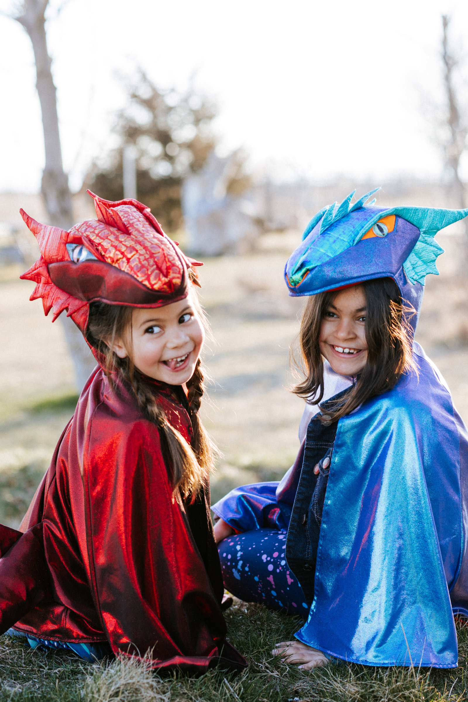 Ruby The Metallic Dragon Cape