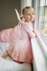 Rose Gold Tutu & Wings Set