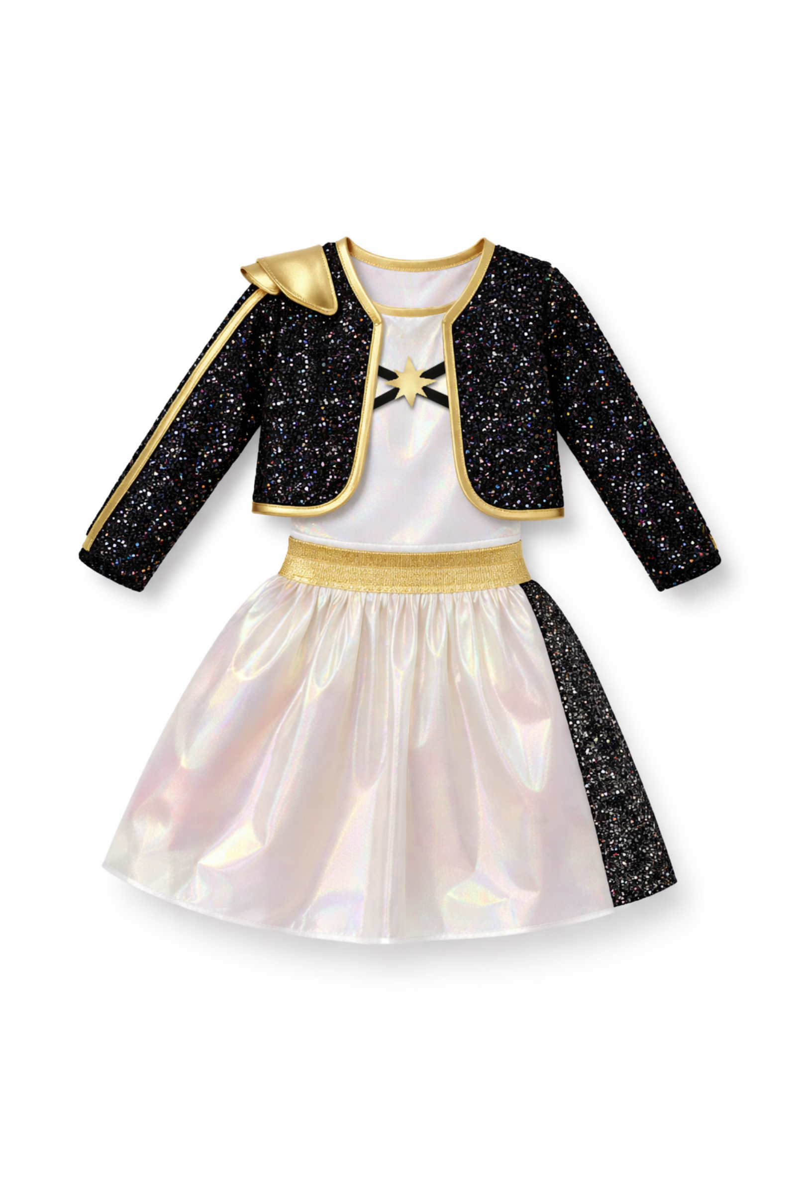 Rock Star Warrior Set with Jacket & Attached Shirt