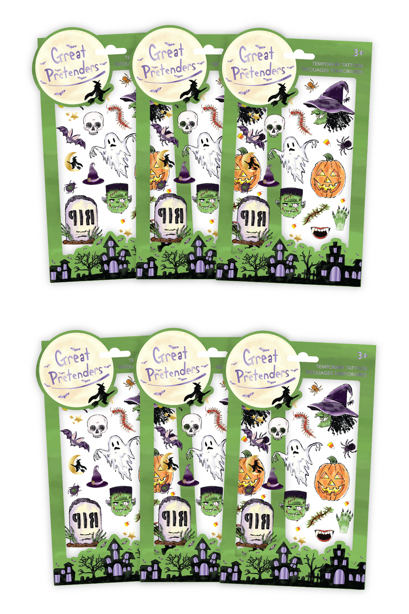 Fantastic Halloween Temporary Tattoo Bundle