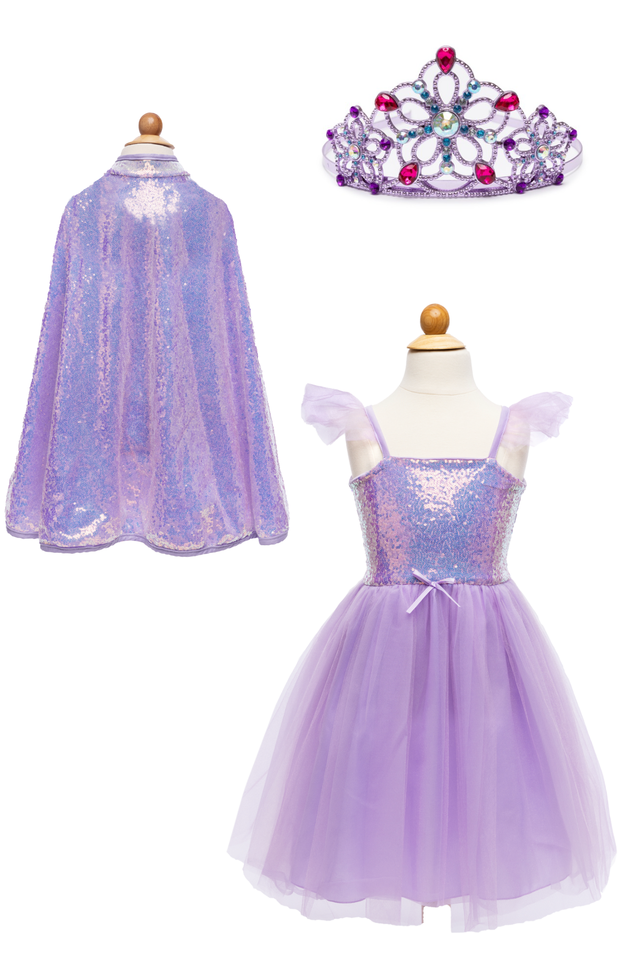 Magical Lilac Sequins Dress Up Bundle