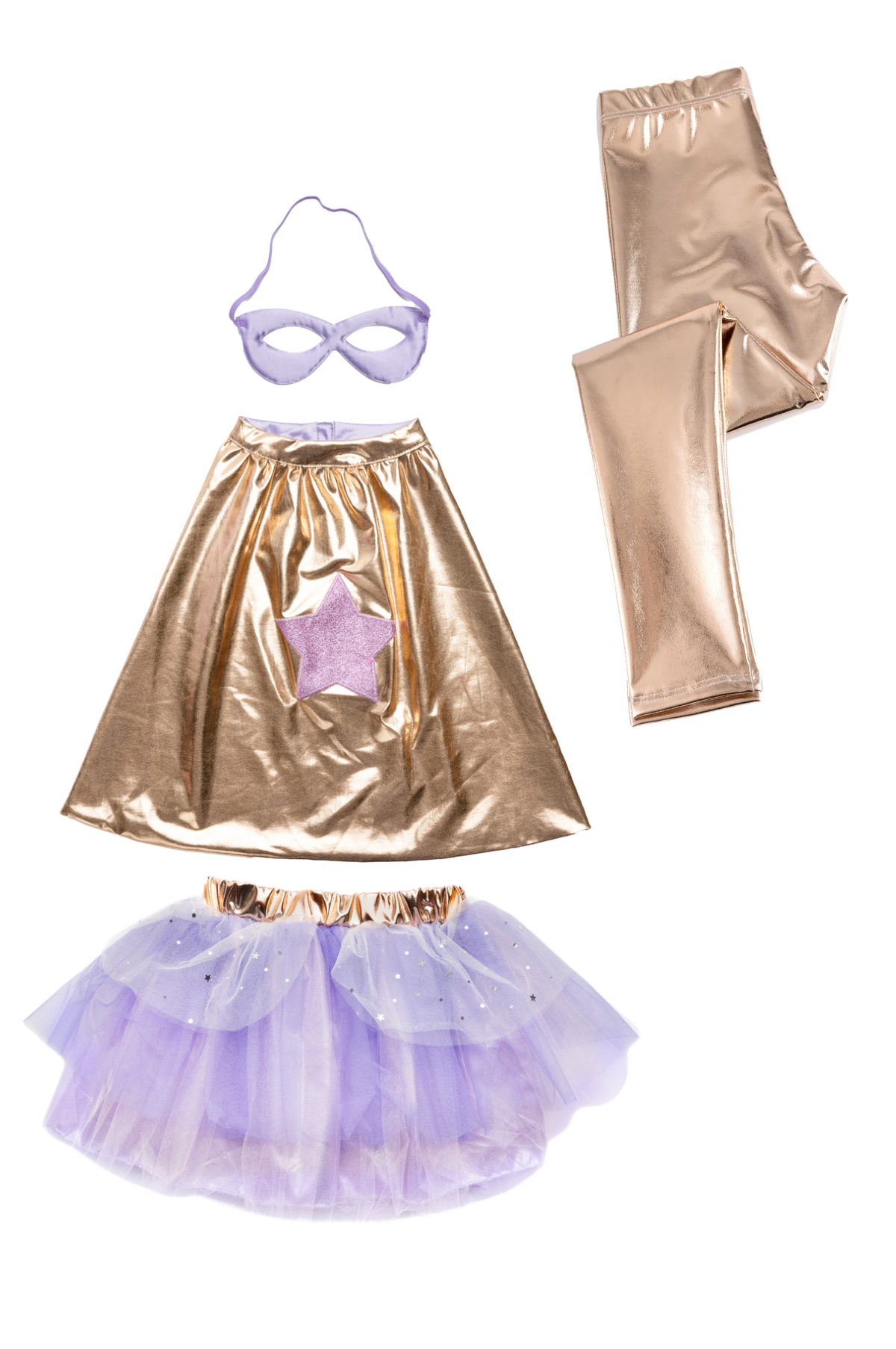 Super Duper Metallic Gold Dress Up Bundle