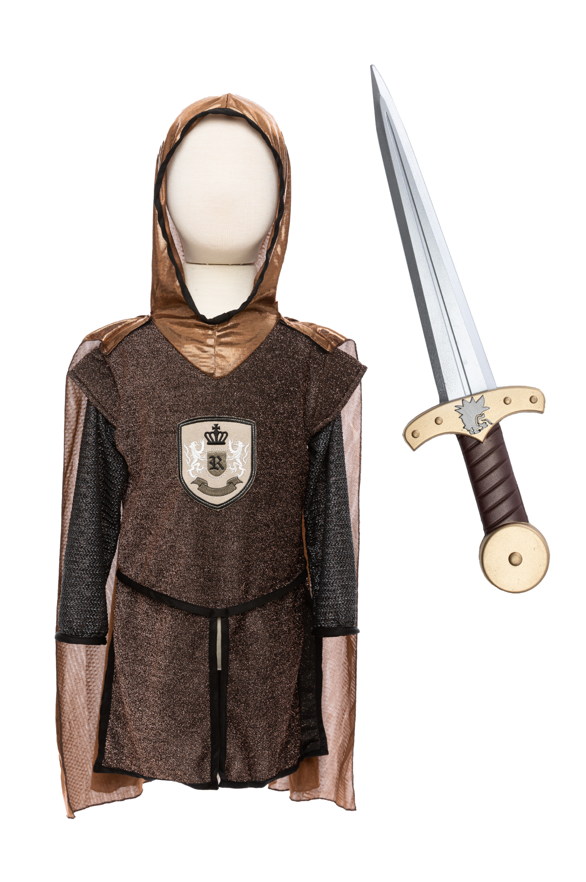 The Brilliant Copper Knight Dress Up Bundle