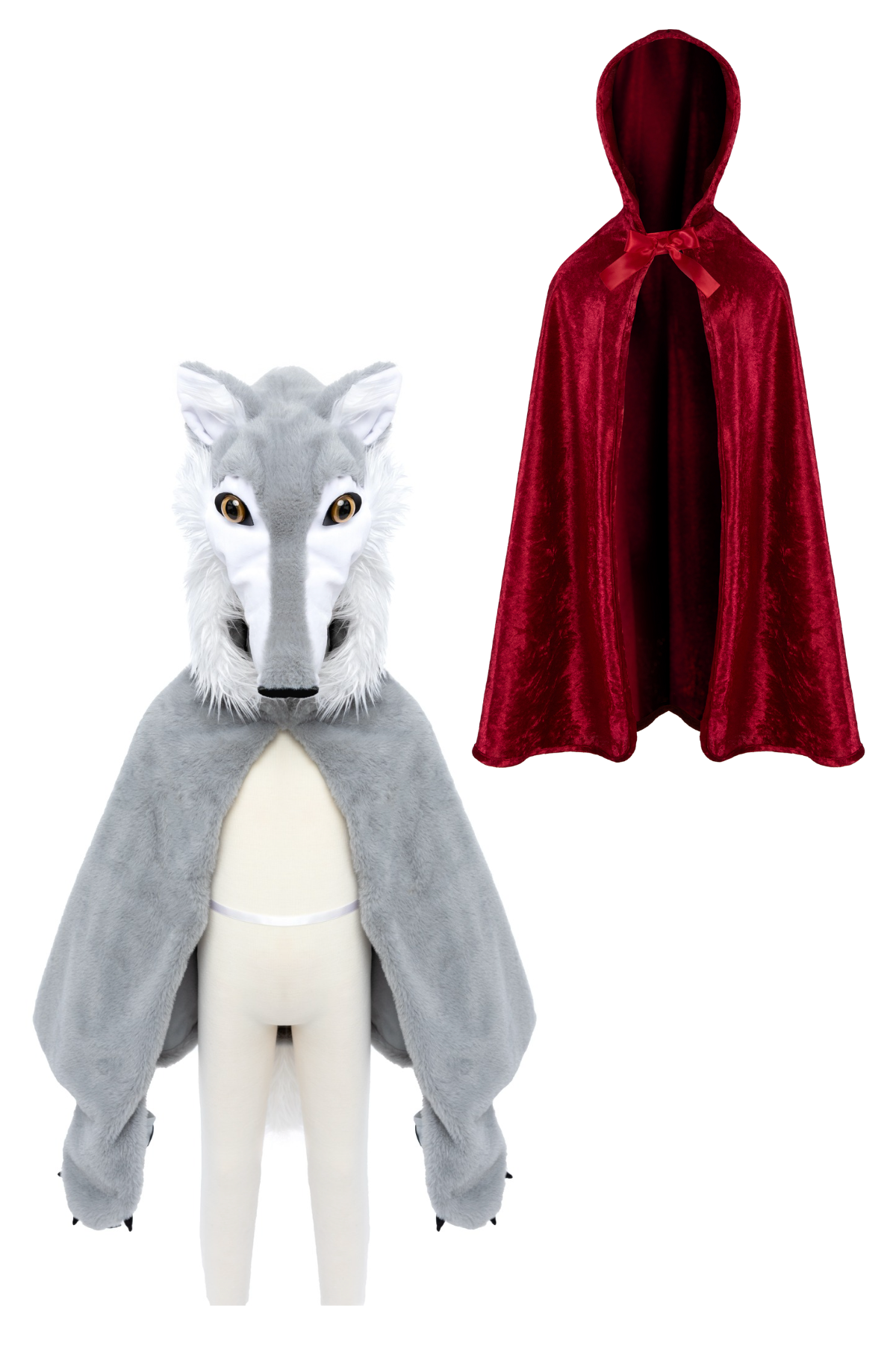 The Little Red Riding Hood Cape & Wolf Cape Bundle