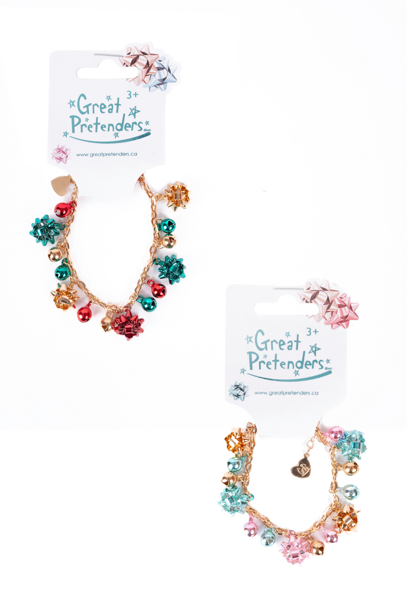 Jingle All the Way Bracelets, 2pcs Assorted