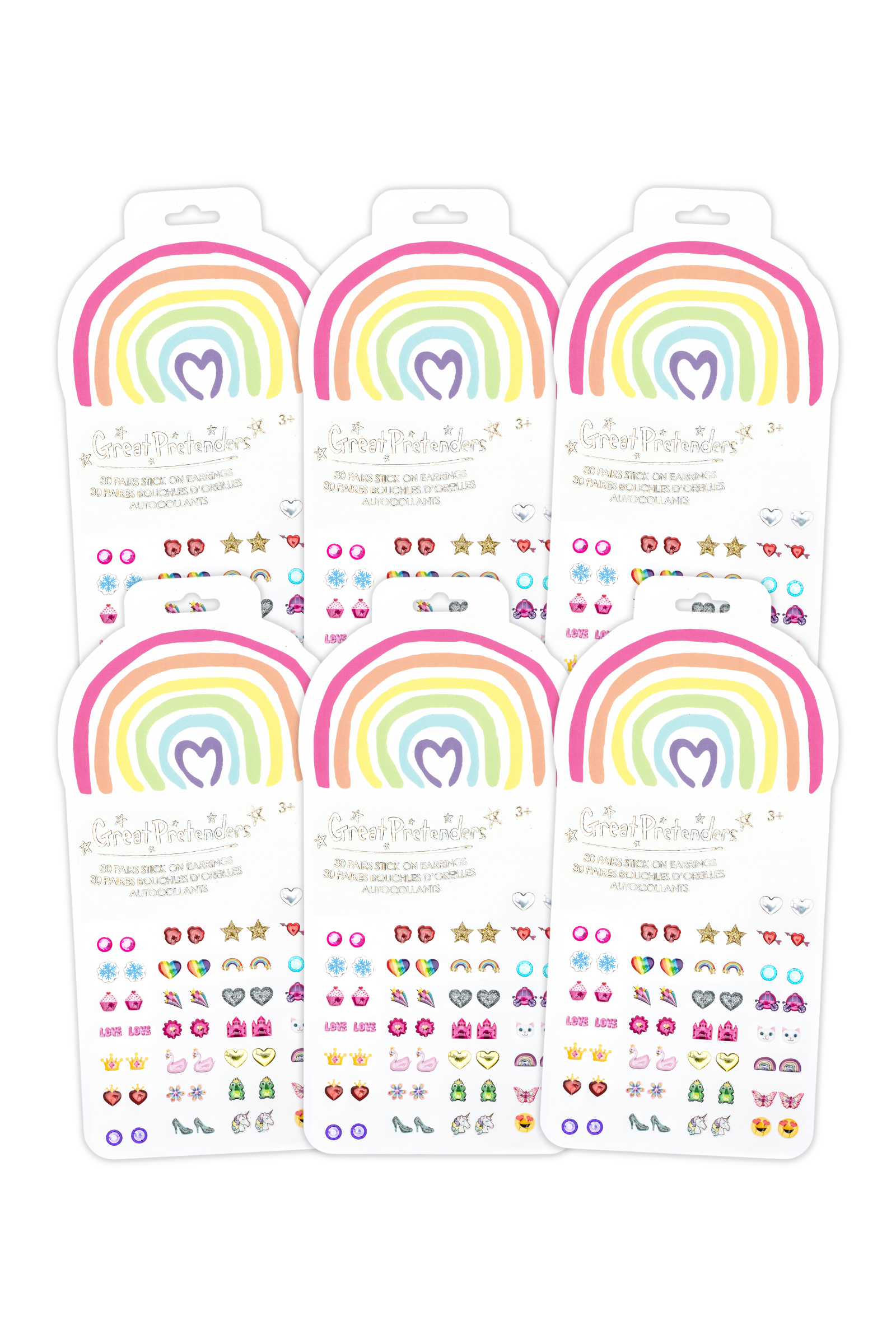 Heart Sticker Earrings