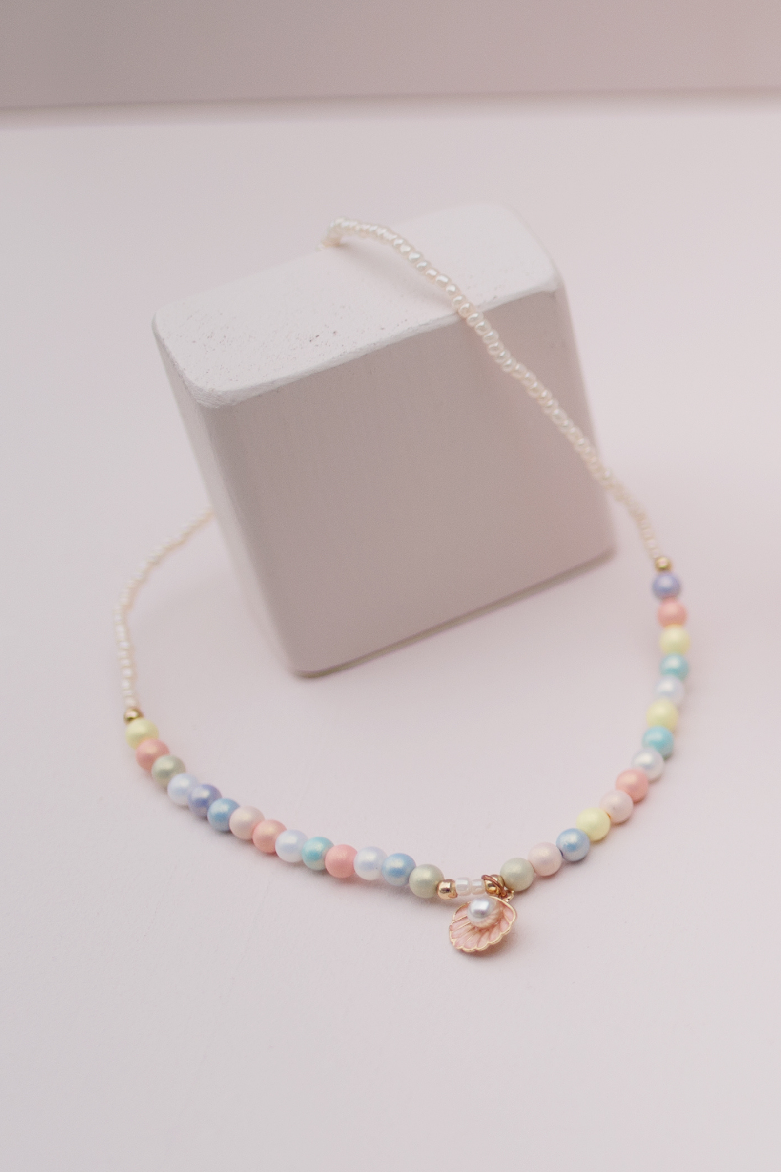 Boutique Pastel Shell Necklace