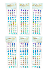 6 Packs Multi Face Crystals