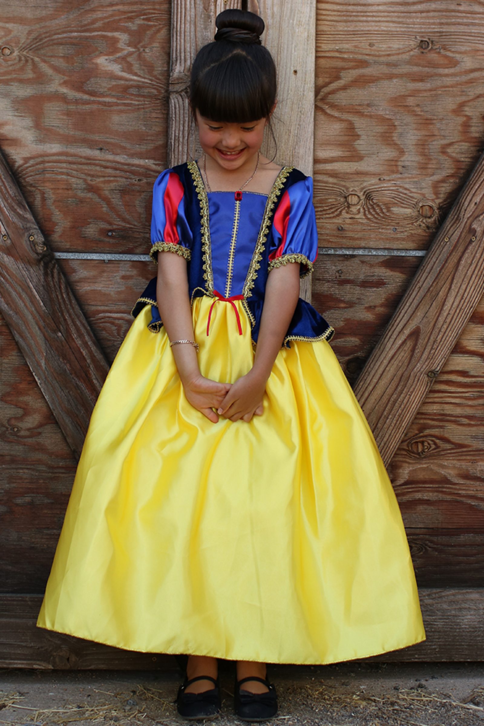 Snow White Inspired Cotton Twirl Dress – Foxtail Lilies