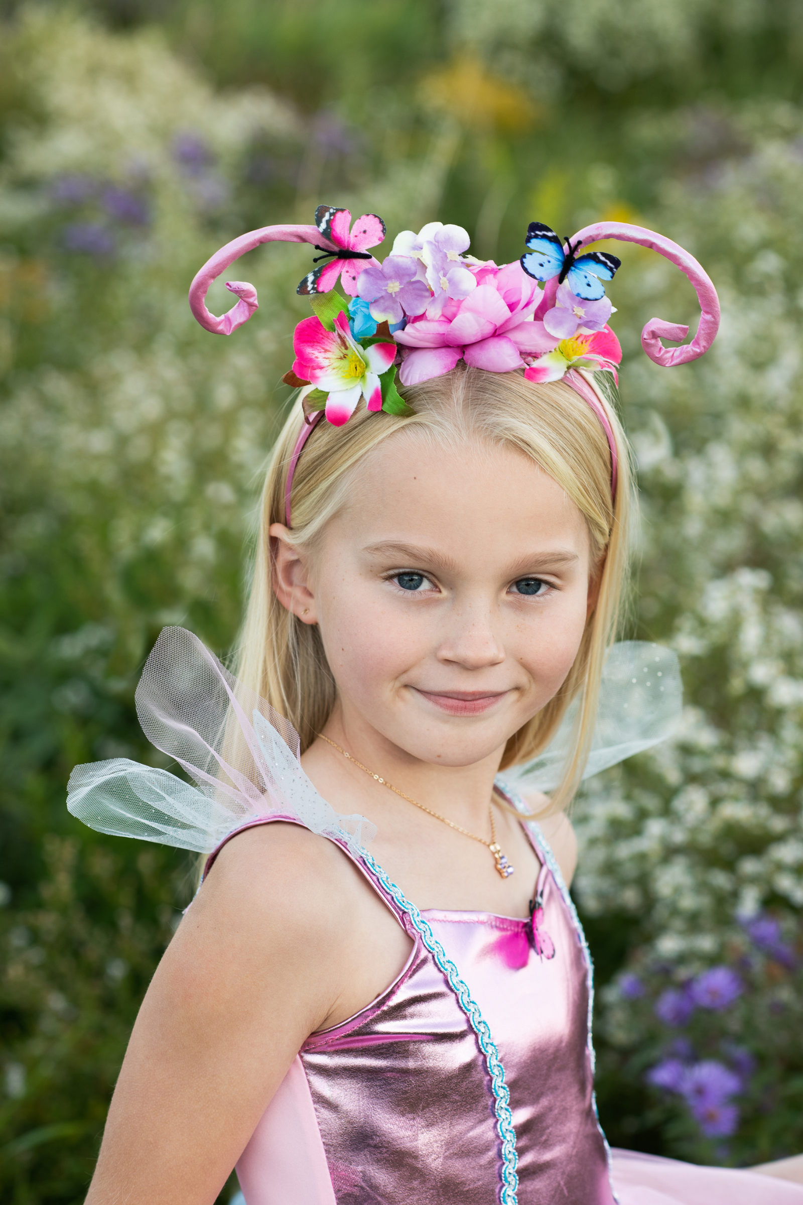 Pink Sequin Fairy Dress