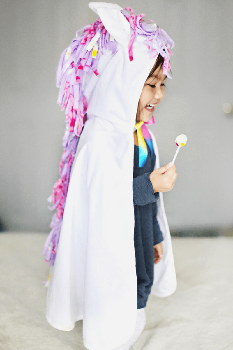 White Unicorn Cape