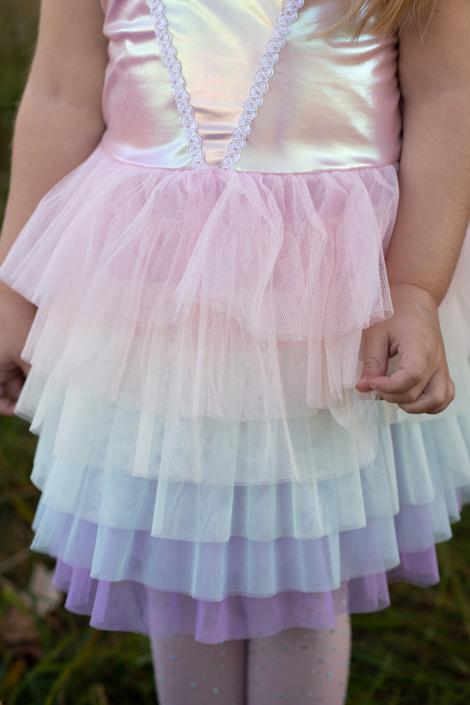 Rainbow Ruffle Dress