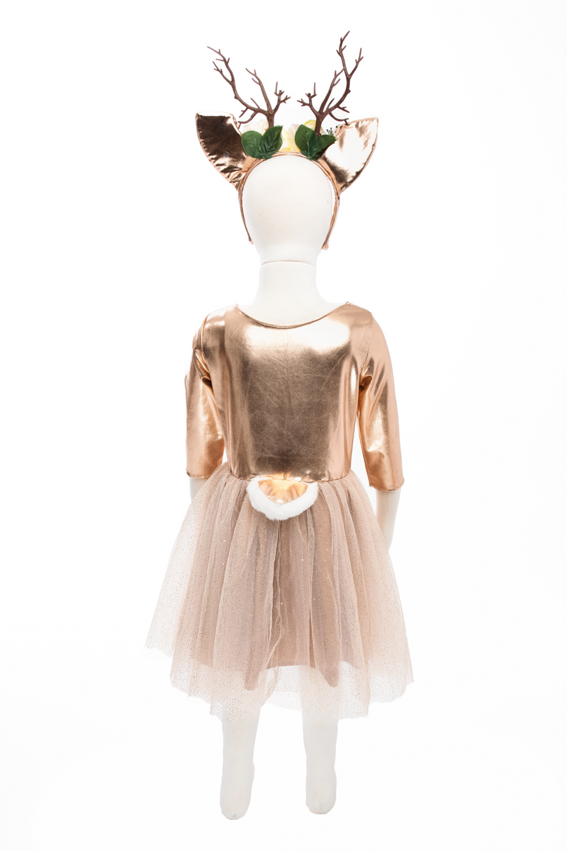 Woodland Deer Dress with Headpiece