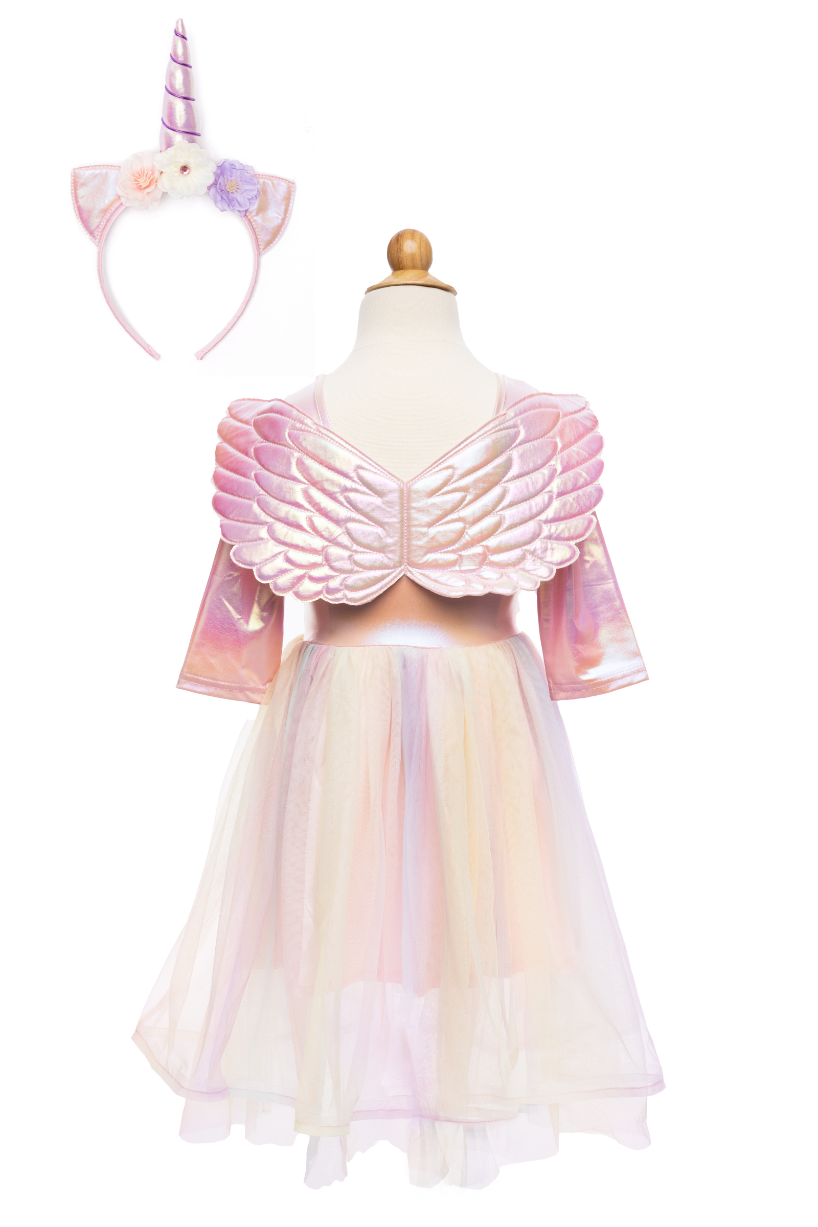 Alicorn Dress with Wings & Headband - 2