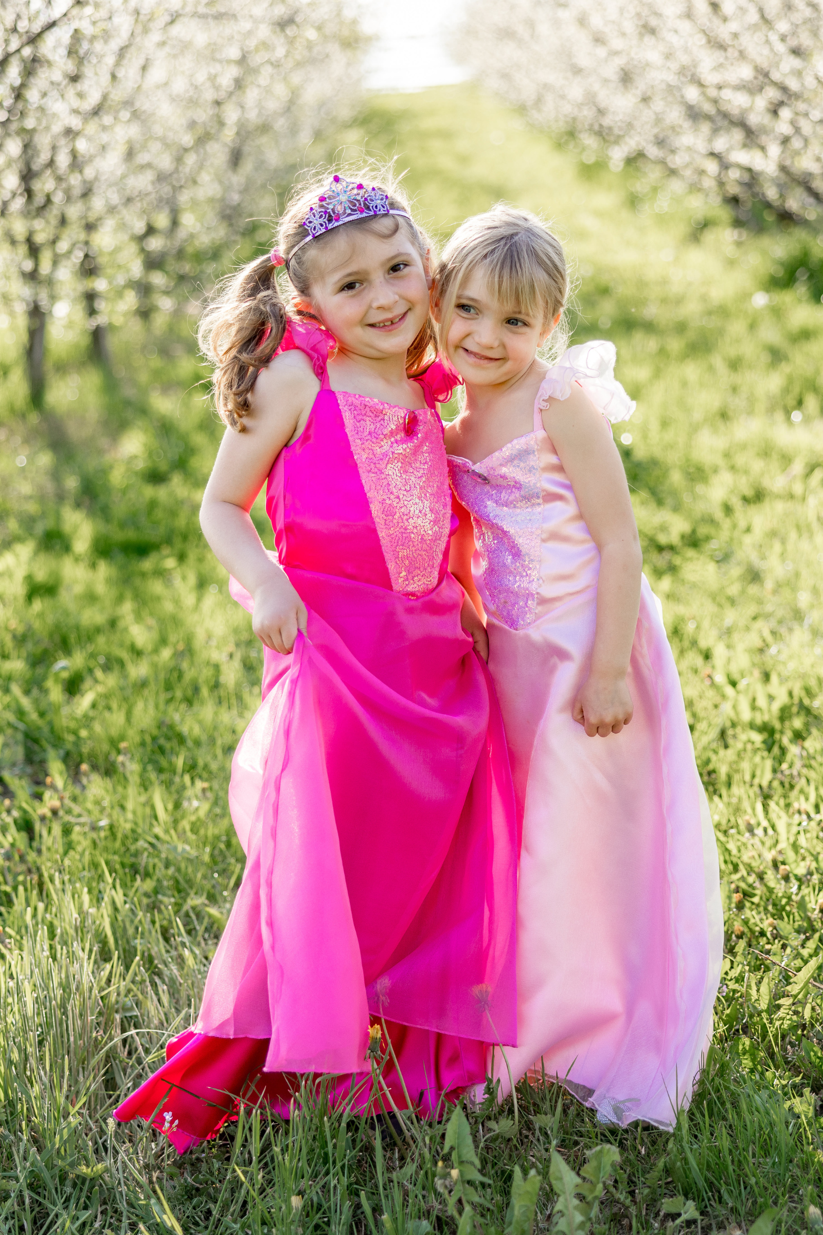 Hot Pink Party Princess Dress