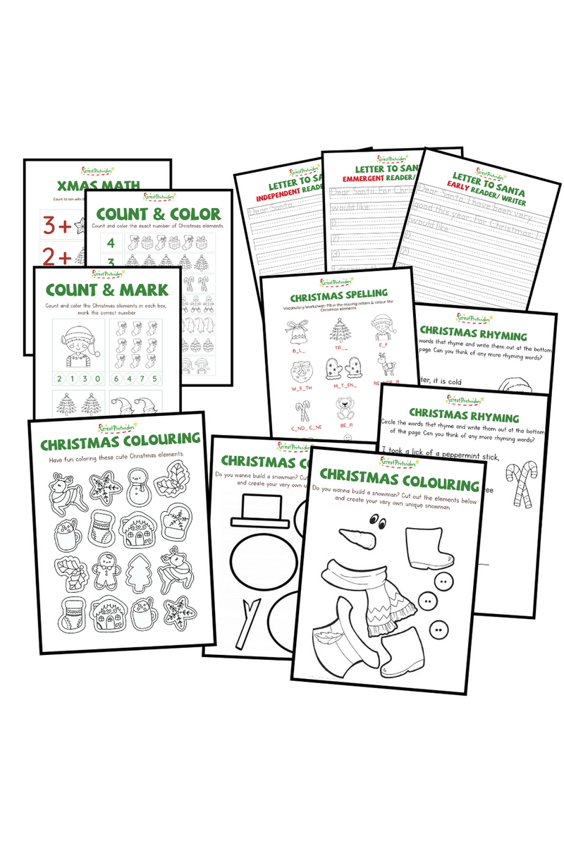 Holiday Themed Learning Materials-Retail-Great Pretenders USA