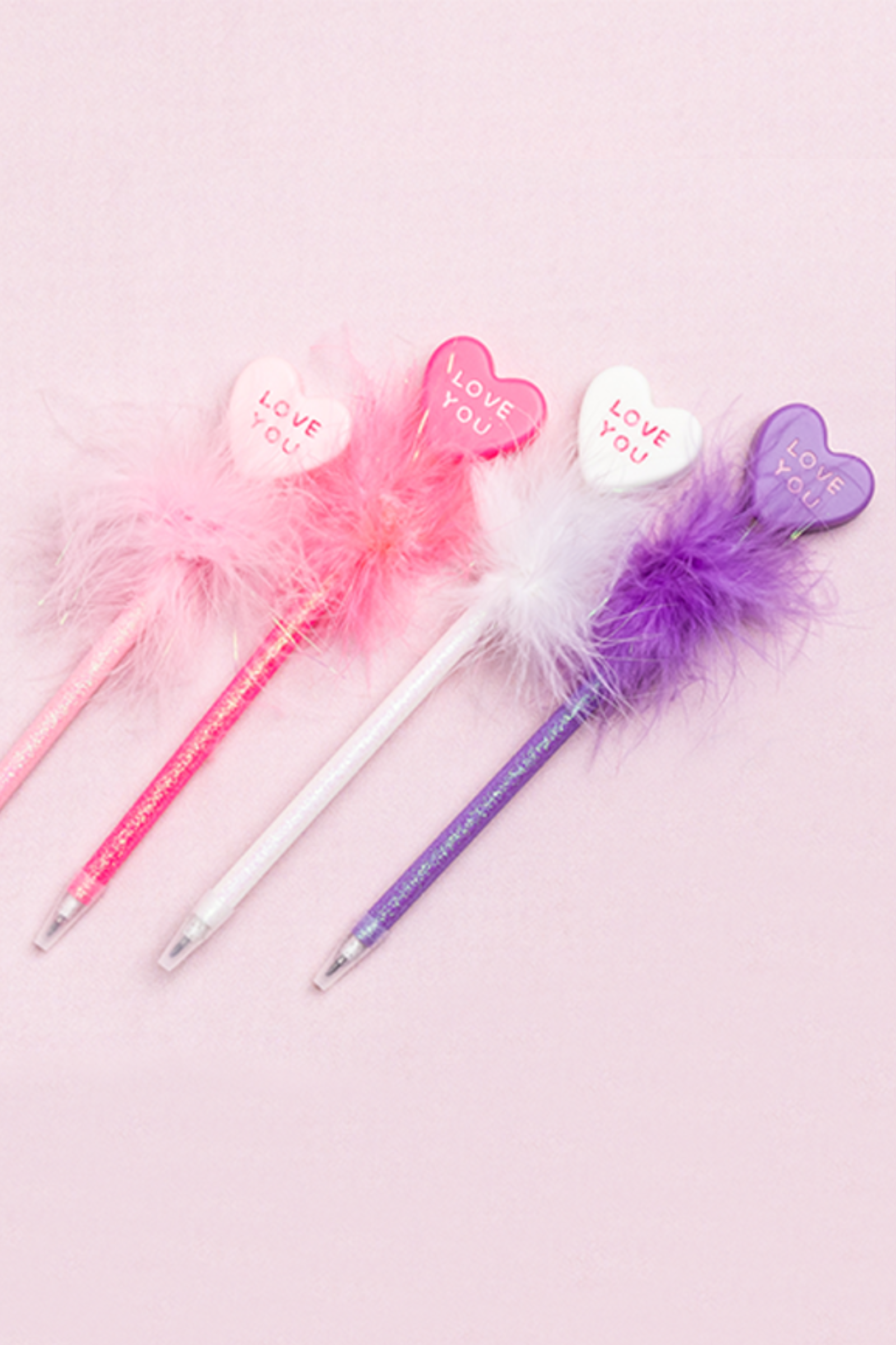 Sweet Heart Pens - 4 Pack
