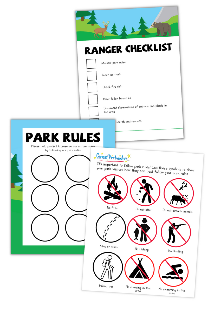 Park Ranger Dramatic Play Downloads-Retail-Great Pretenders USA