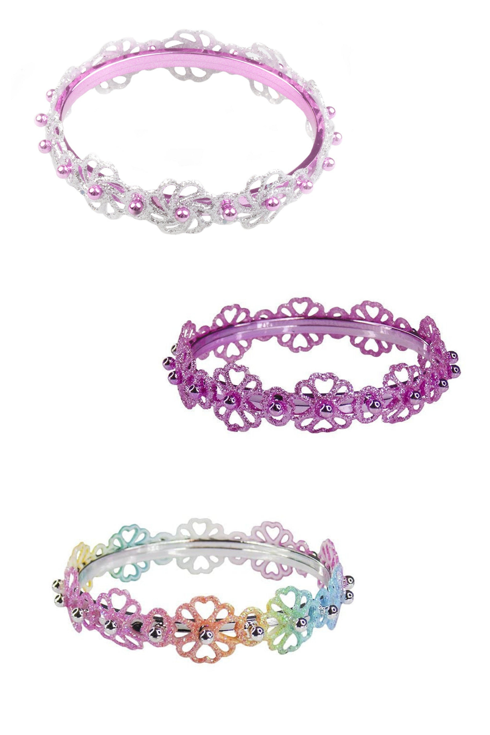 Glitter and Glam Bangle Bam, 3 pcs